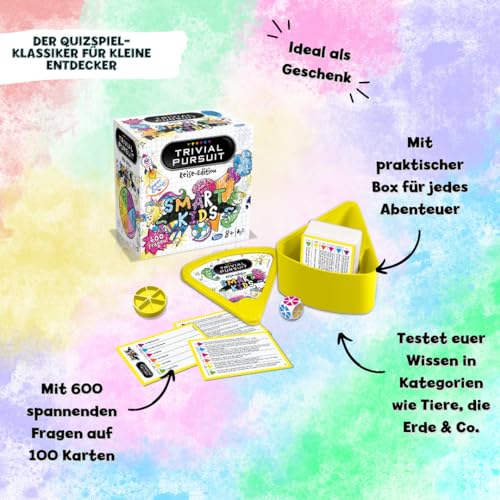 Winning Moves Trivial Pursuit Smart Kids Quizspiel 600 Fragen