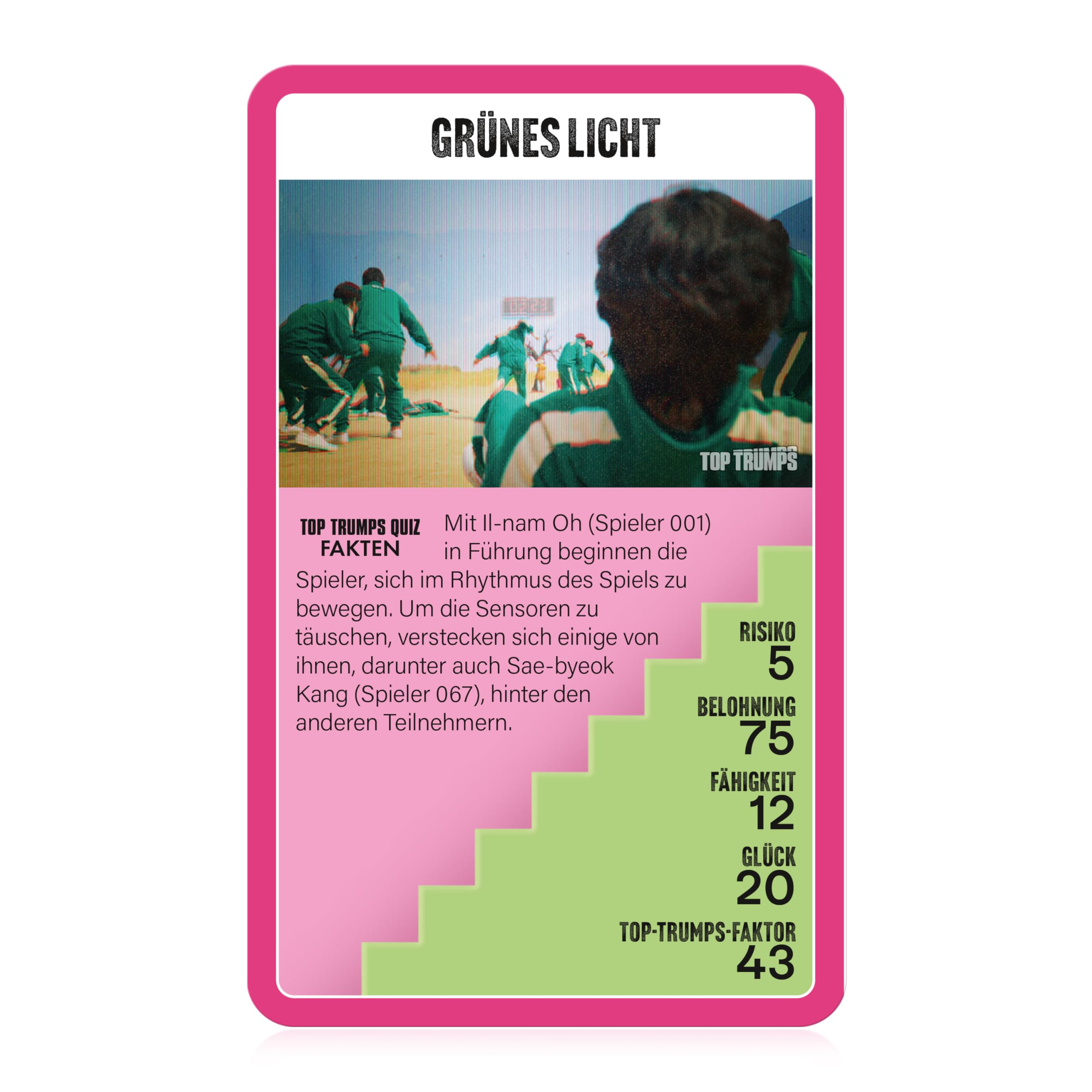 Top Trumps Collectables Squid Game Quartett 30 Karten