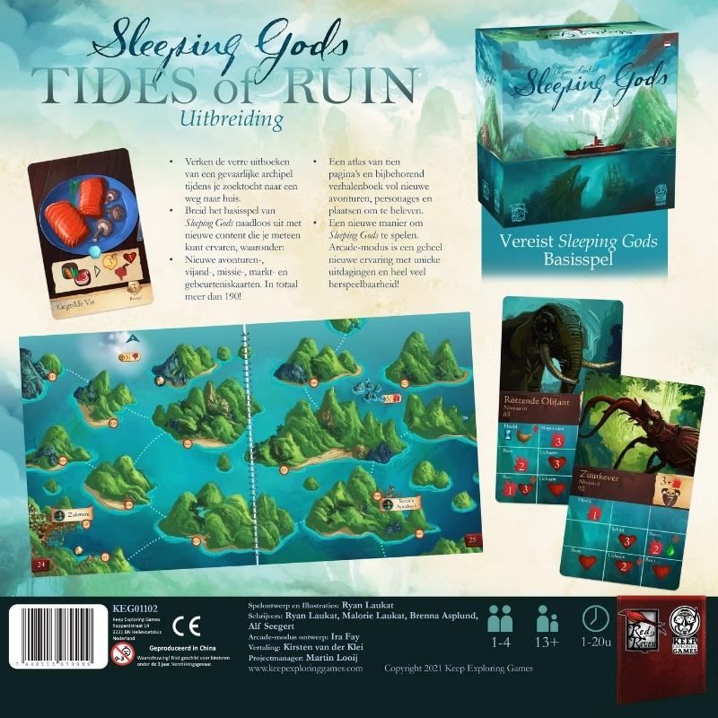 Keep Exploring Games Sleeping Gods Tides of Ruin Erweiterung Atlas