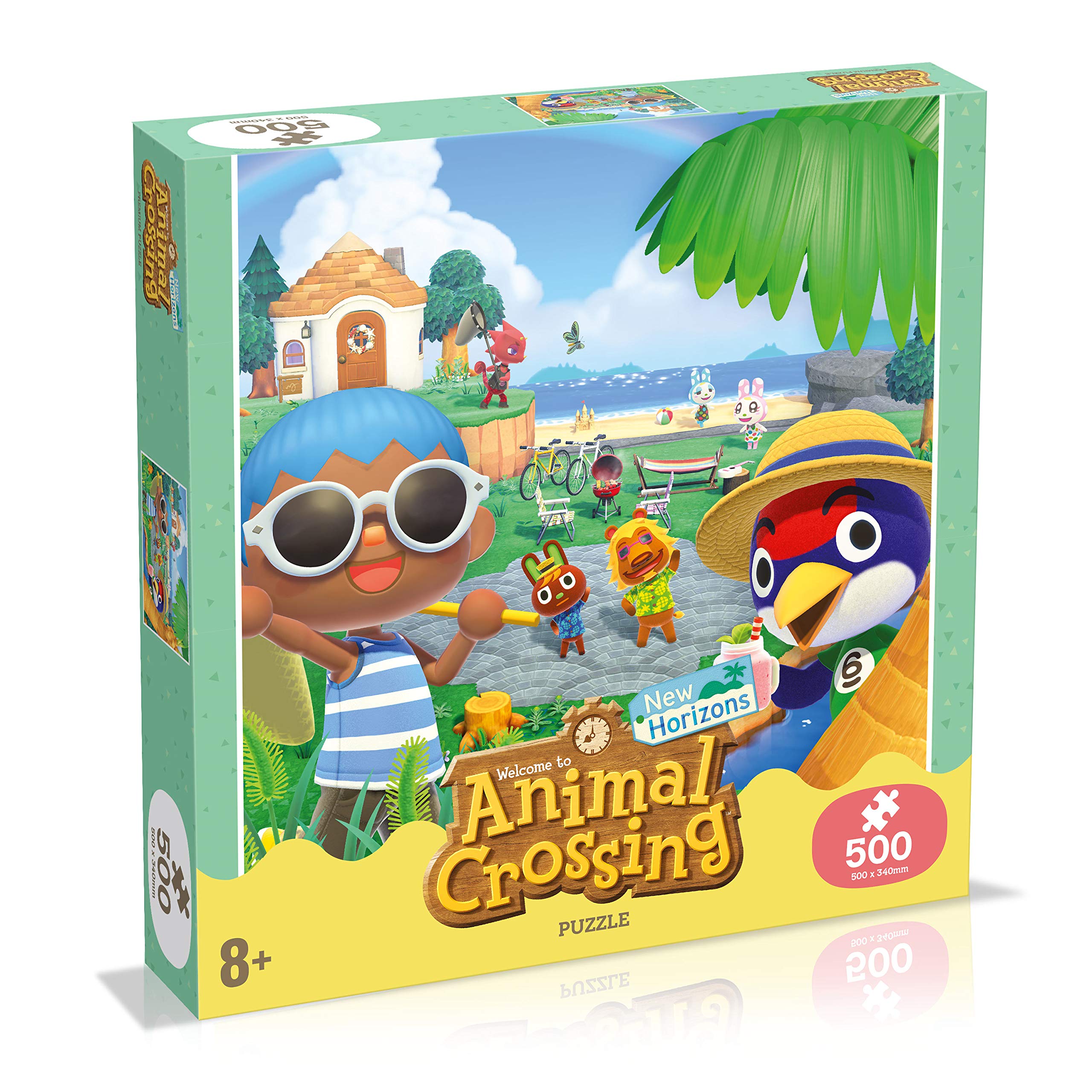 Winning Moves Animal Crossing Puzzle 1000 Teile 26,9x35 cm