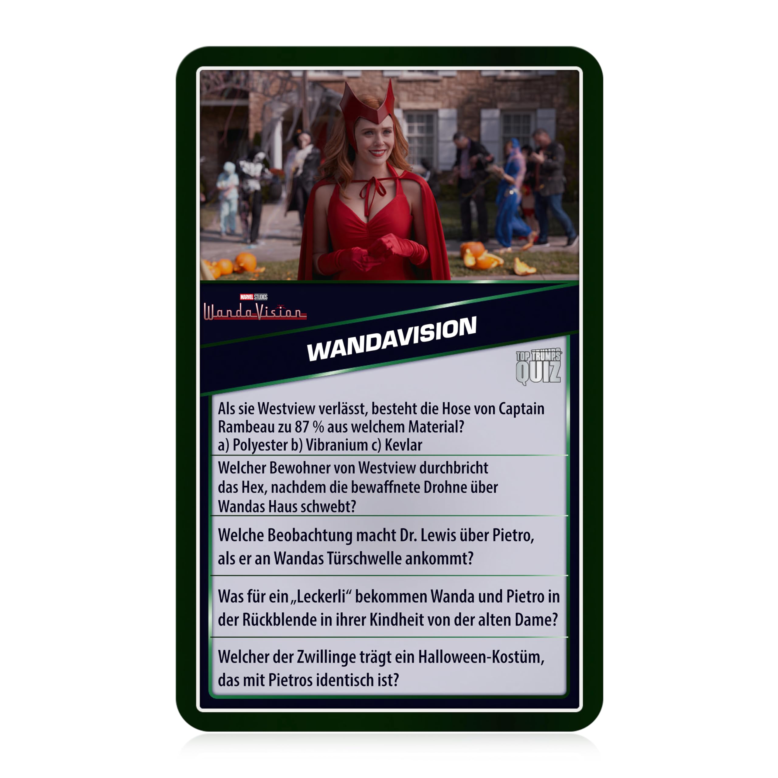 Top Trumps Quiz Marvel Kartenspiel 500 Fragen 100 Karten
