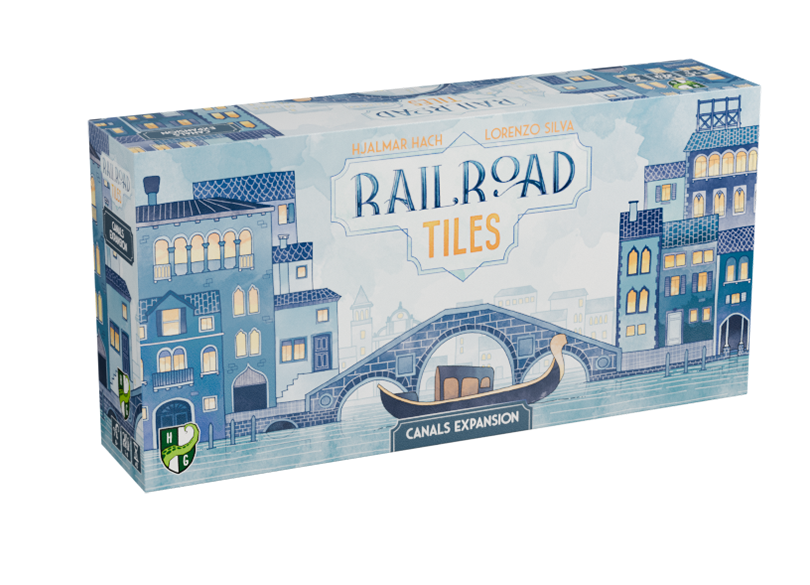 Horrible Railroad Tiles Canals Erweiterung Brettspiel