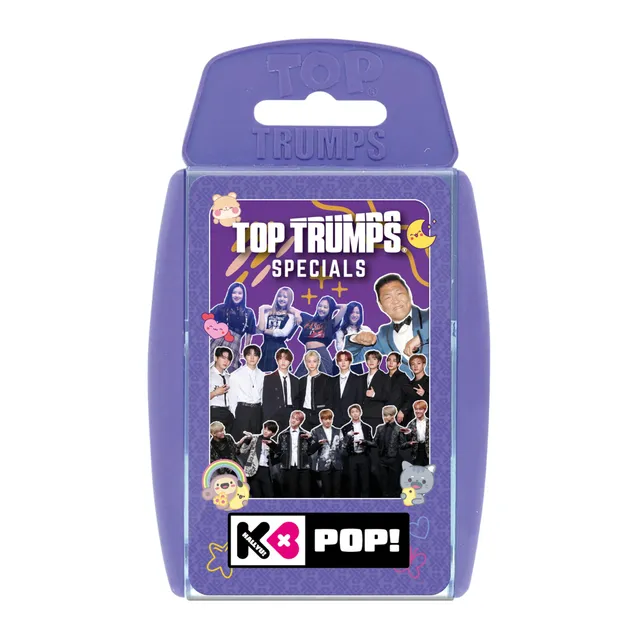Winning Moves Top Trumps K-Pop Kartenspiel Deutsch BTS Edition