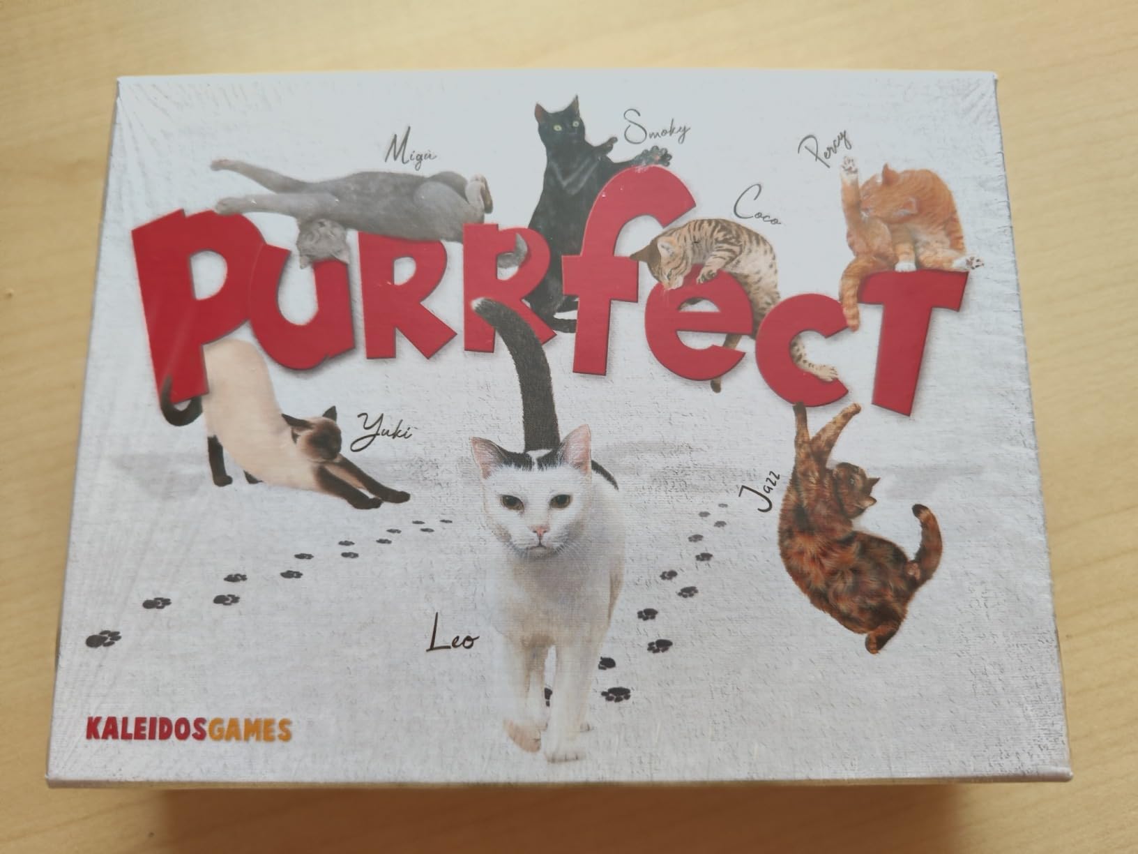 KaleidosGames Purrfect Kartenspiel Katzen 63 Karten 20 Min.