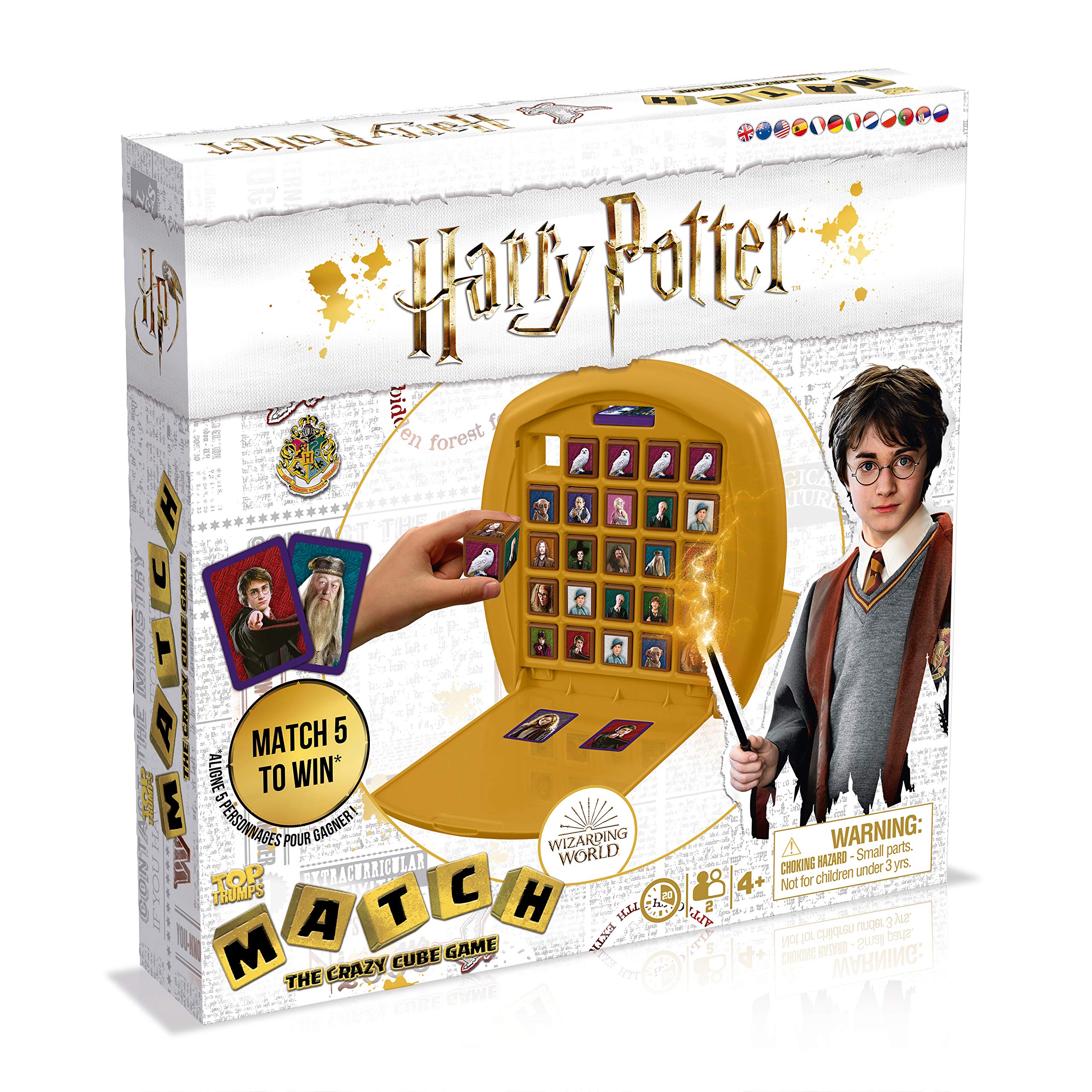 TOP TRUMPS Match Harry Potter Gedächtnisspiel 2 Spieler