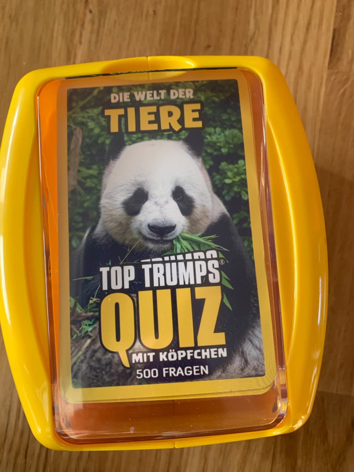 Winning Moves Top Trumps Quiz Welt der Tiere Kartenspiel ab 7