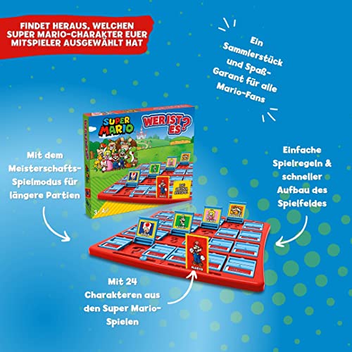 Winning Moves Wer ist es? Super Mario Brettspiel Deutsch ab 3 Jahren