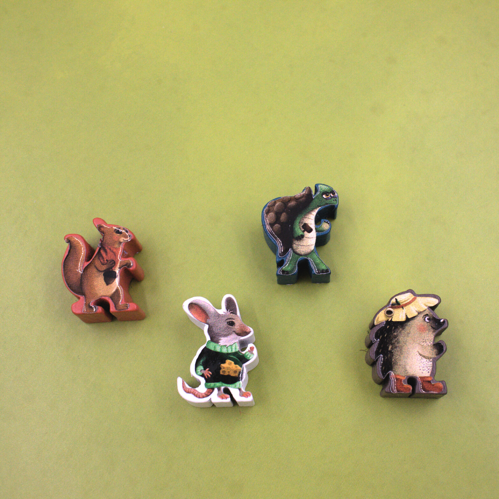 Meeple Sticker Everdell Base Sticker Set Grundspiel