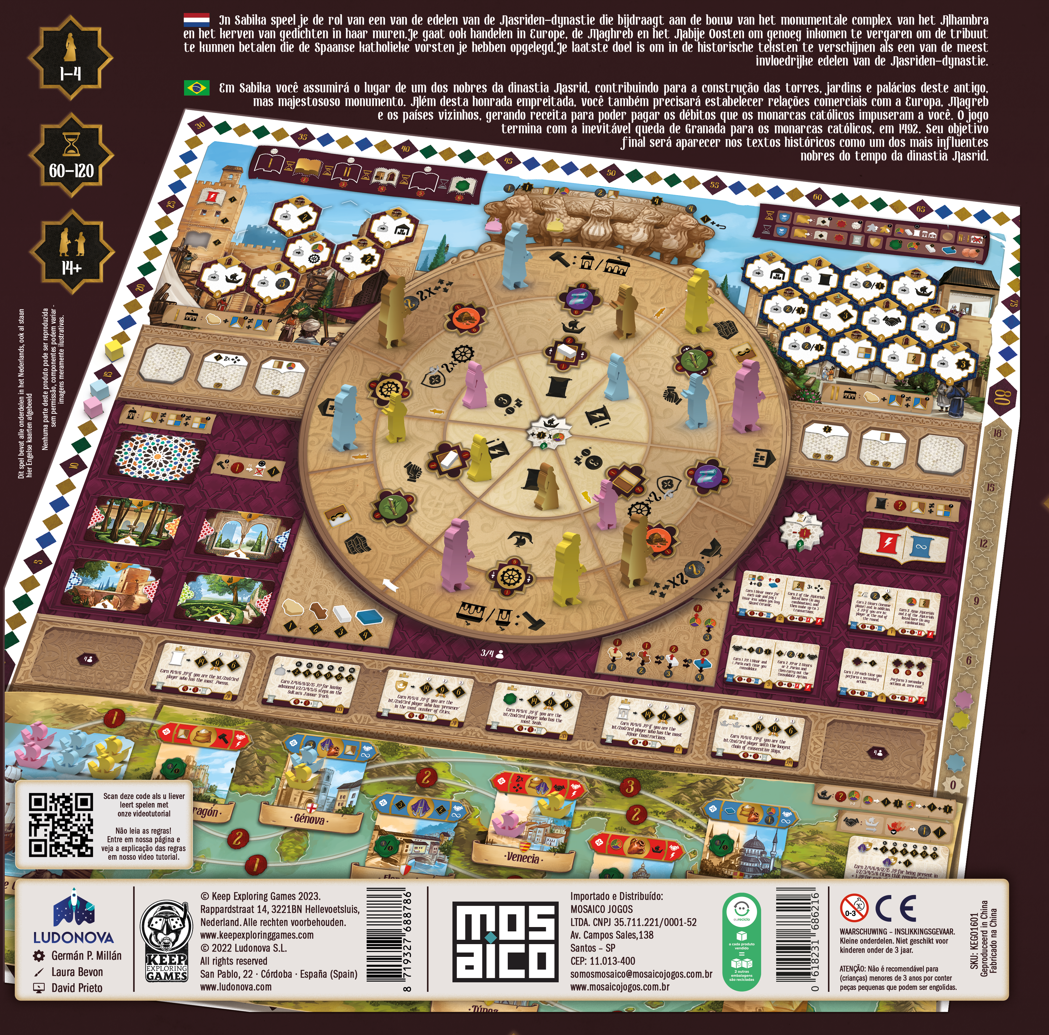 Keep Exploring Games Sabika Brettspiel Alhambra Strategiespiel