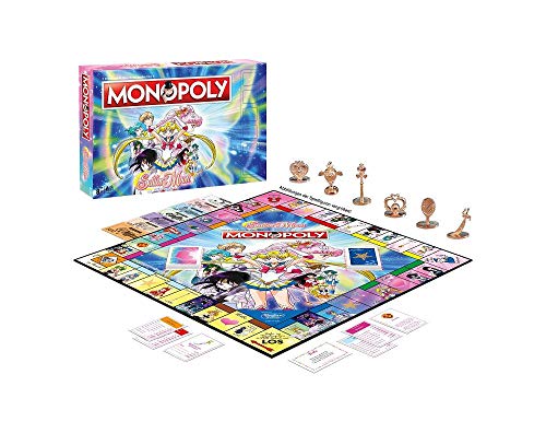 Winning Moves Monopoly Sailor Moon Edition Brettspiel Deutsch