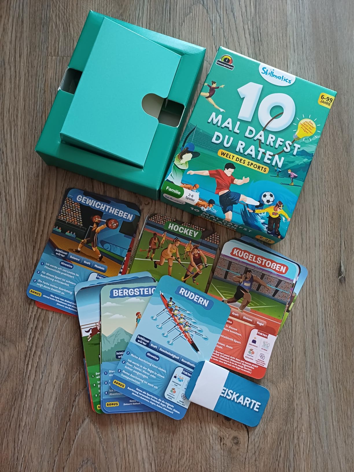HCM Kinzel 10 Mal darfst du raten Welt des Sports Fragespiel