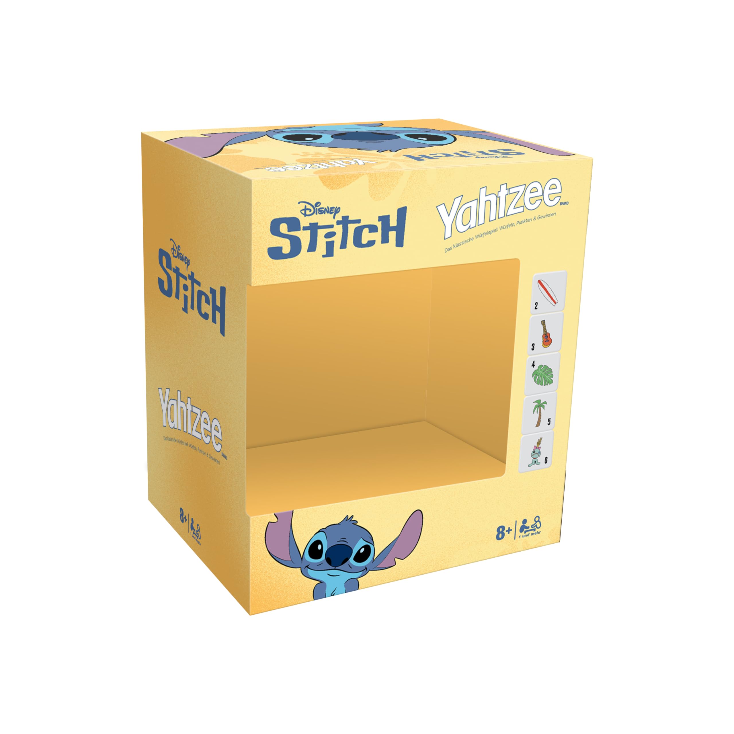 Winning Moves Yahtzee Stitch Würfelspiel Kokosnuss-Becher