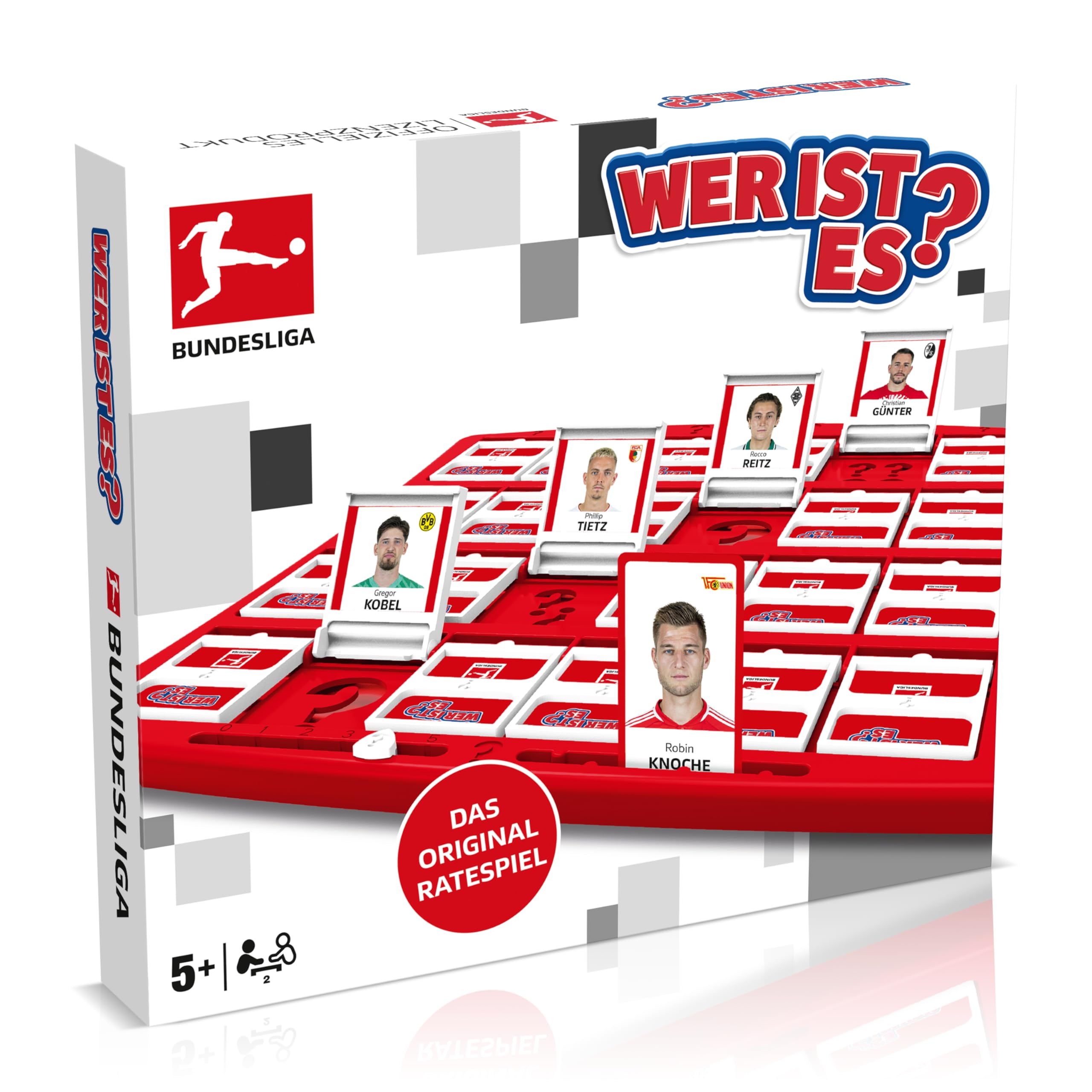 Winning Moves Wer ist es? Bundesliga Brettspiel 2 Spieler ab 5 Jahren
