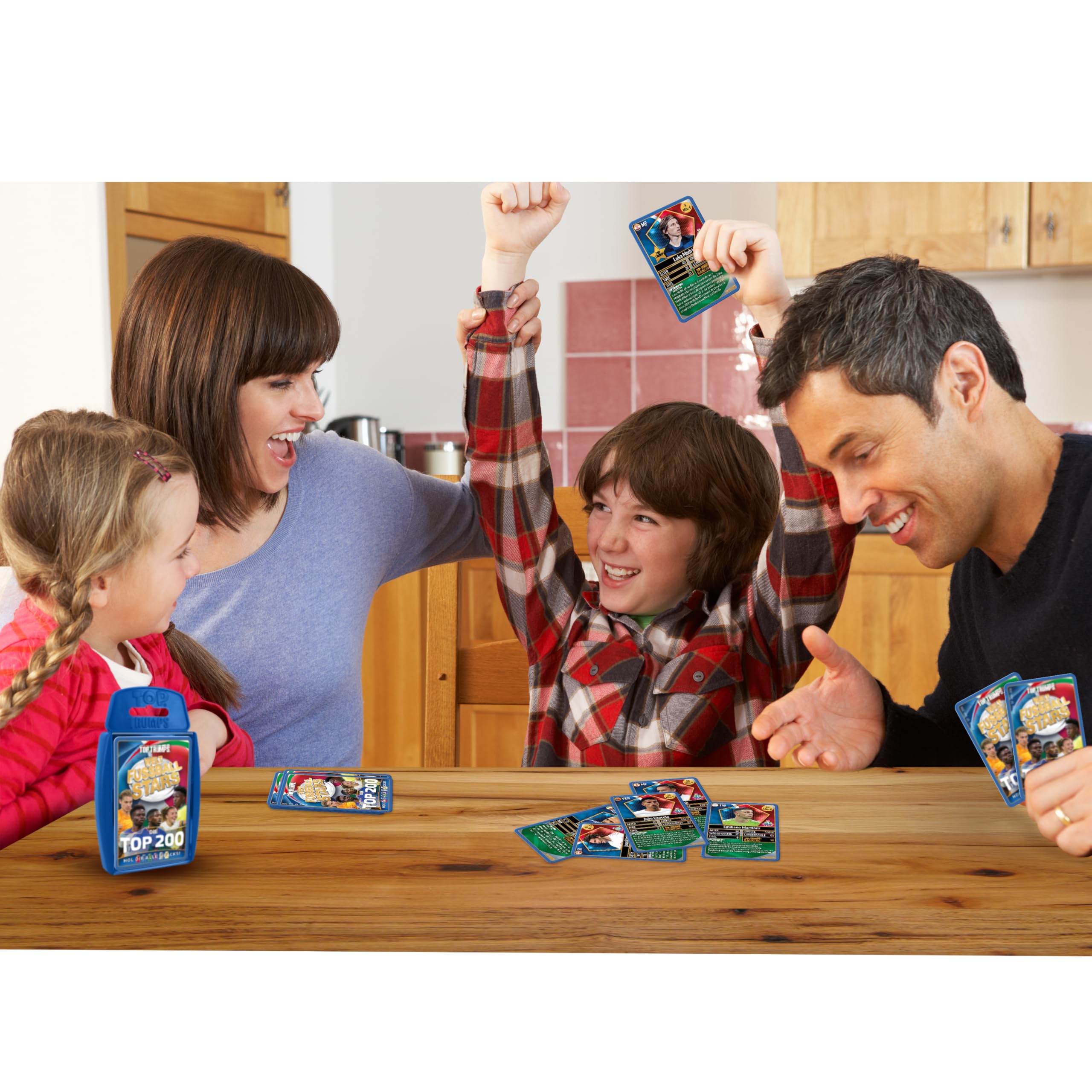 Winning Moves Top Trumps Weltfussballstars Kartenspiel Pack 2