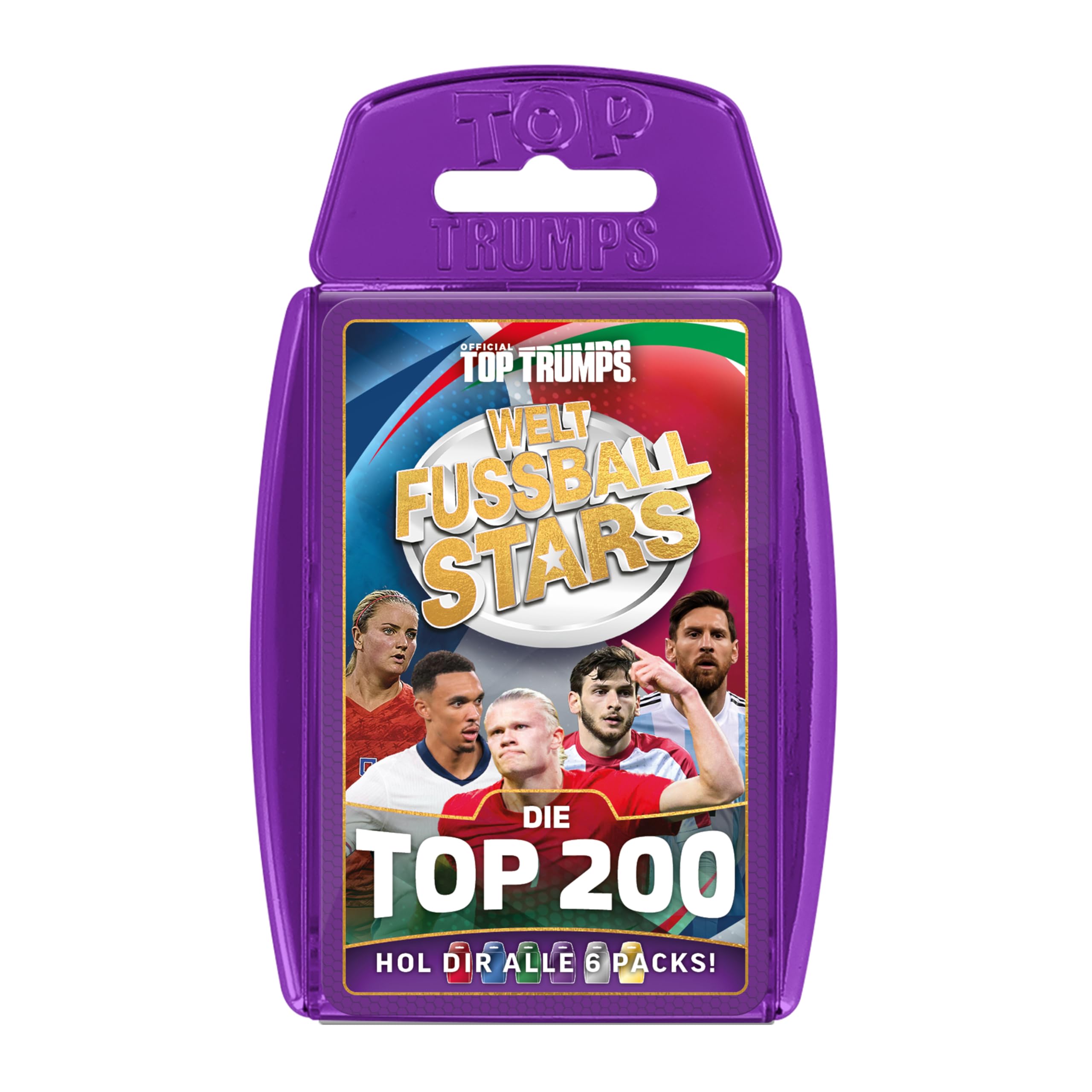 Winning Moves Top Trumps Weltfussballstars Pack 4 Kartenspiel ab 6
