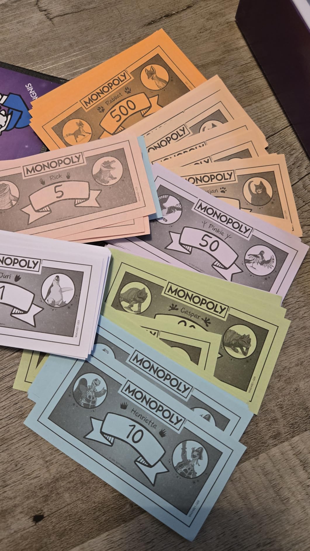 Winning Moves Monopoly Schule der magischen Tiere Brettspiel ab 8