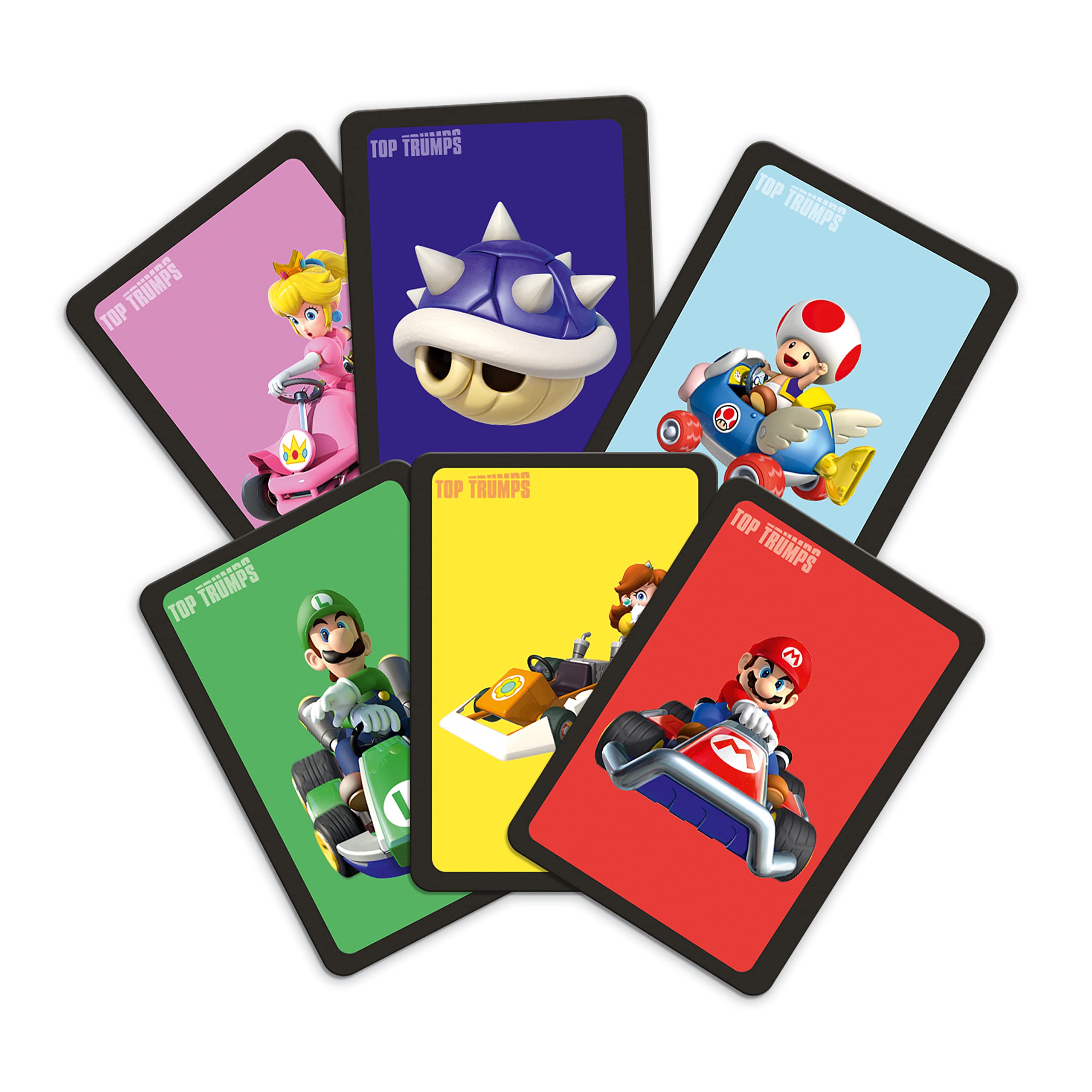 Winning Moves Top Trumps Match Mario Kart Würfelspiel Koffer