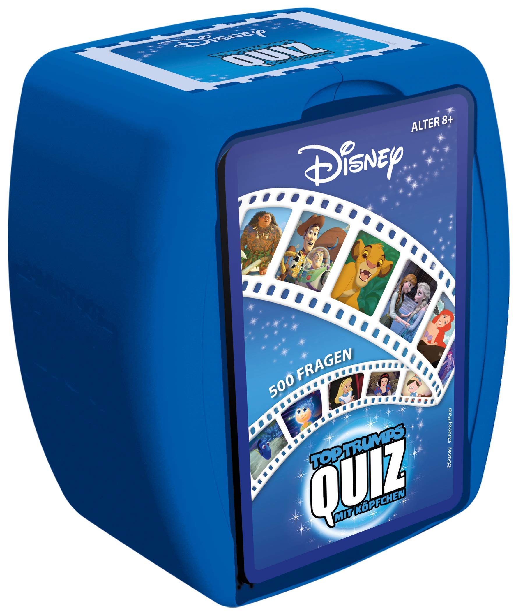 Winning Moves Top Trumps Quiz Disney Kartenspiel Deutsch