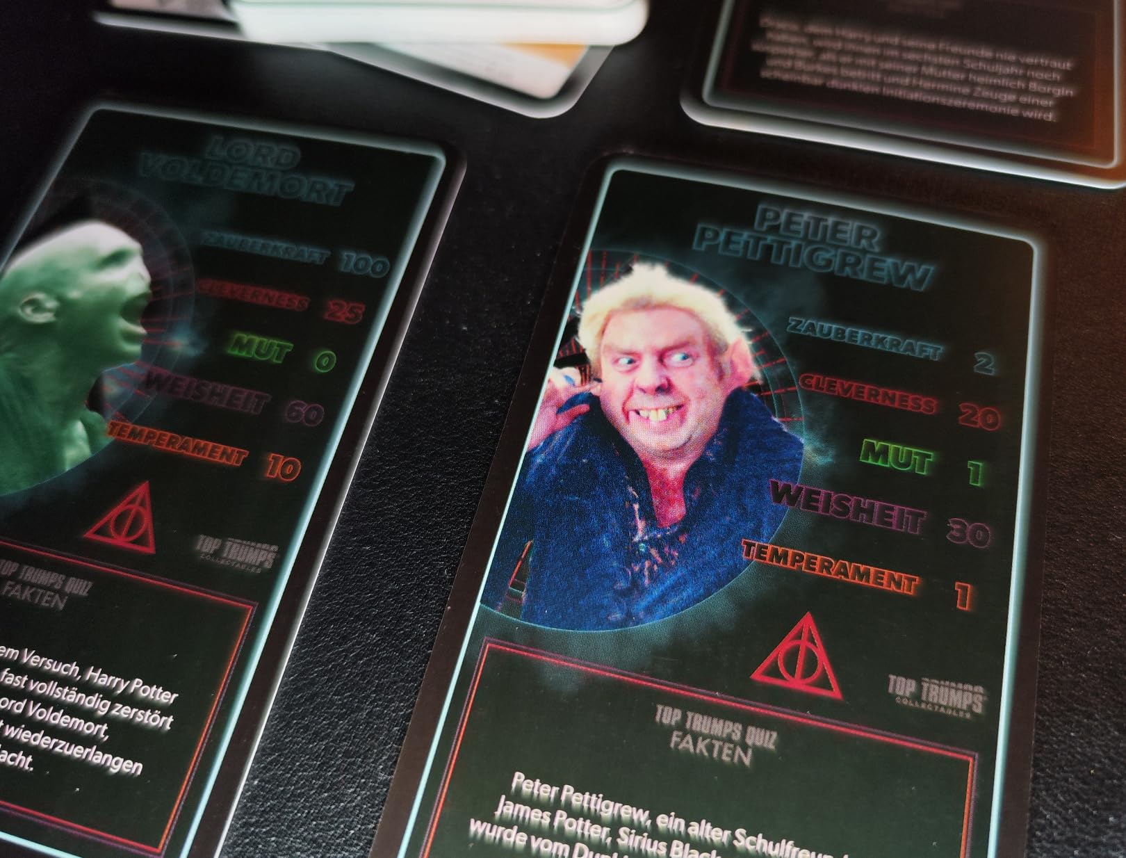 Top Trumps Collectables Harry Potter Dunkle Künste Quartett