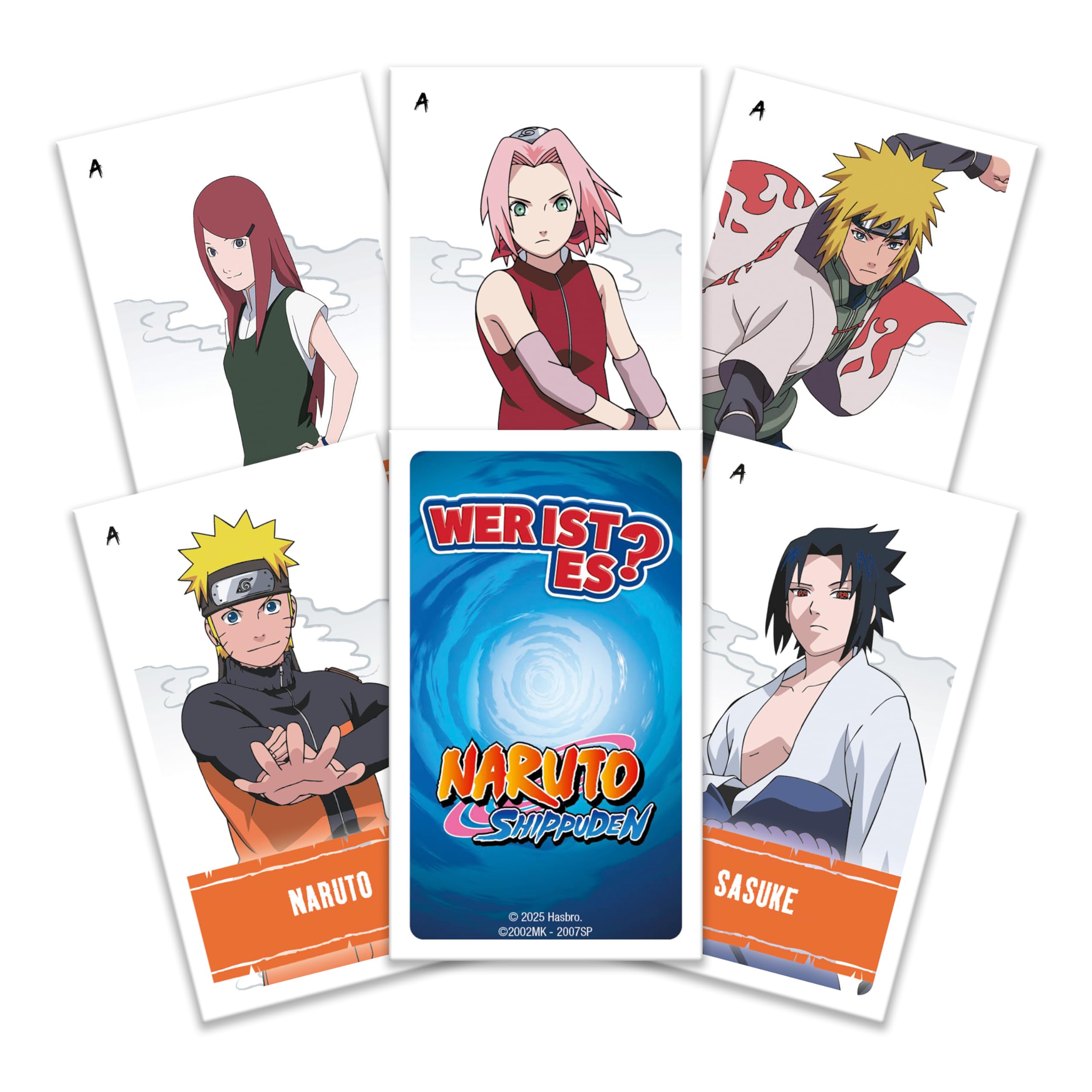 Winning Moves Wer ist es? Naruto Brettspiel Deutsch 2 Spieler