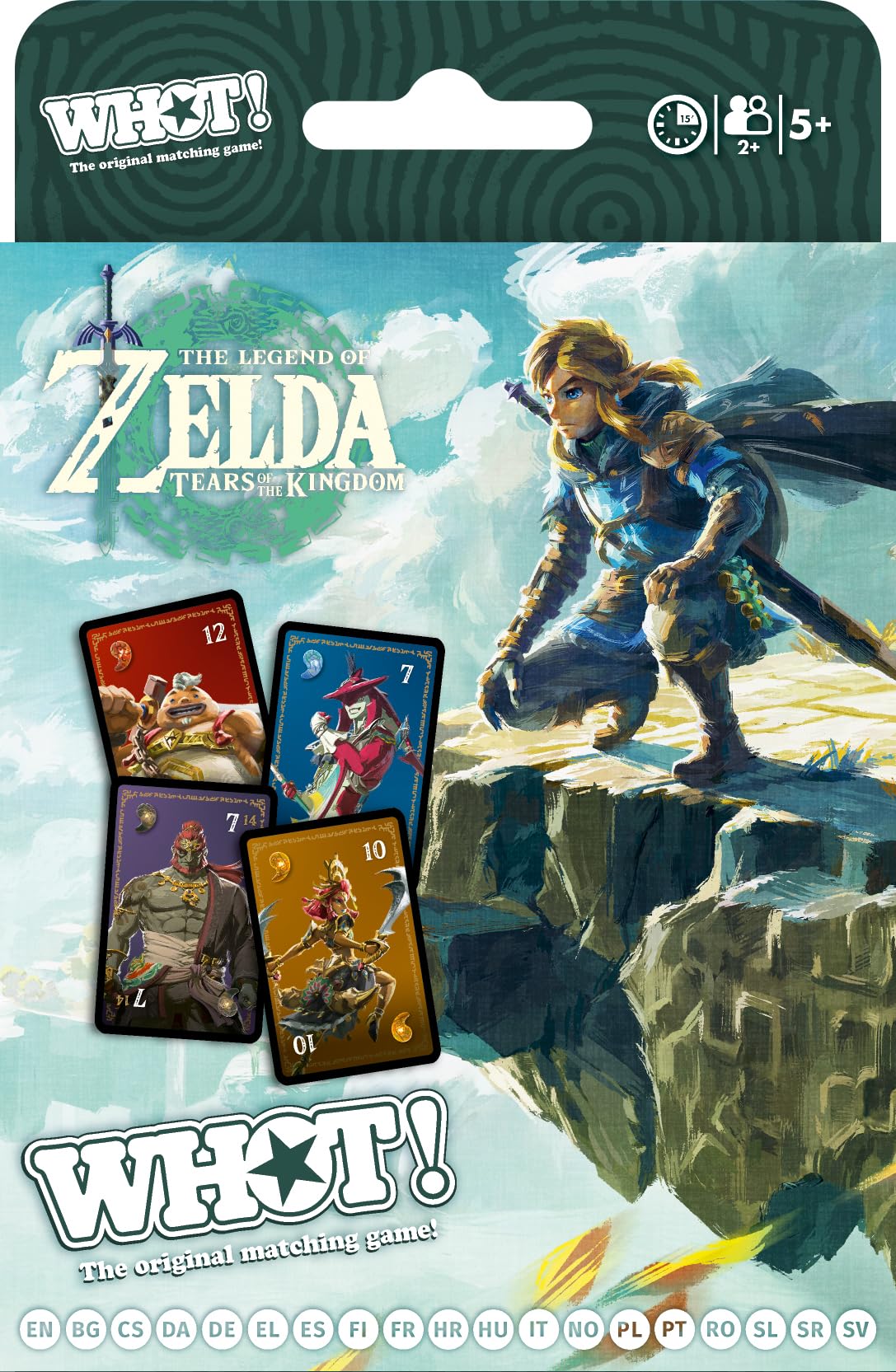 Winning Moves WHOT! Zelda Kartenspiel für Familie und Reise