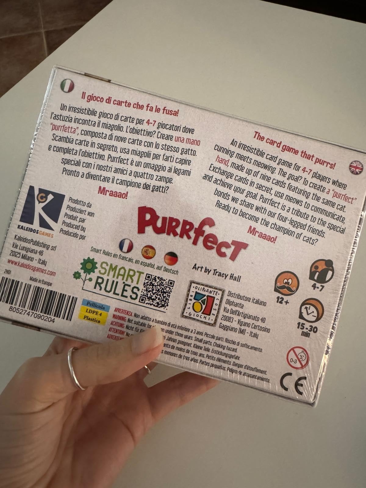 KaleidosGames Purrfect Kartenspiel Katzen 63 Karten 20 Min.