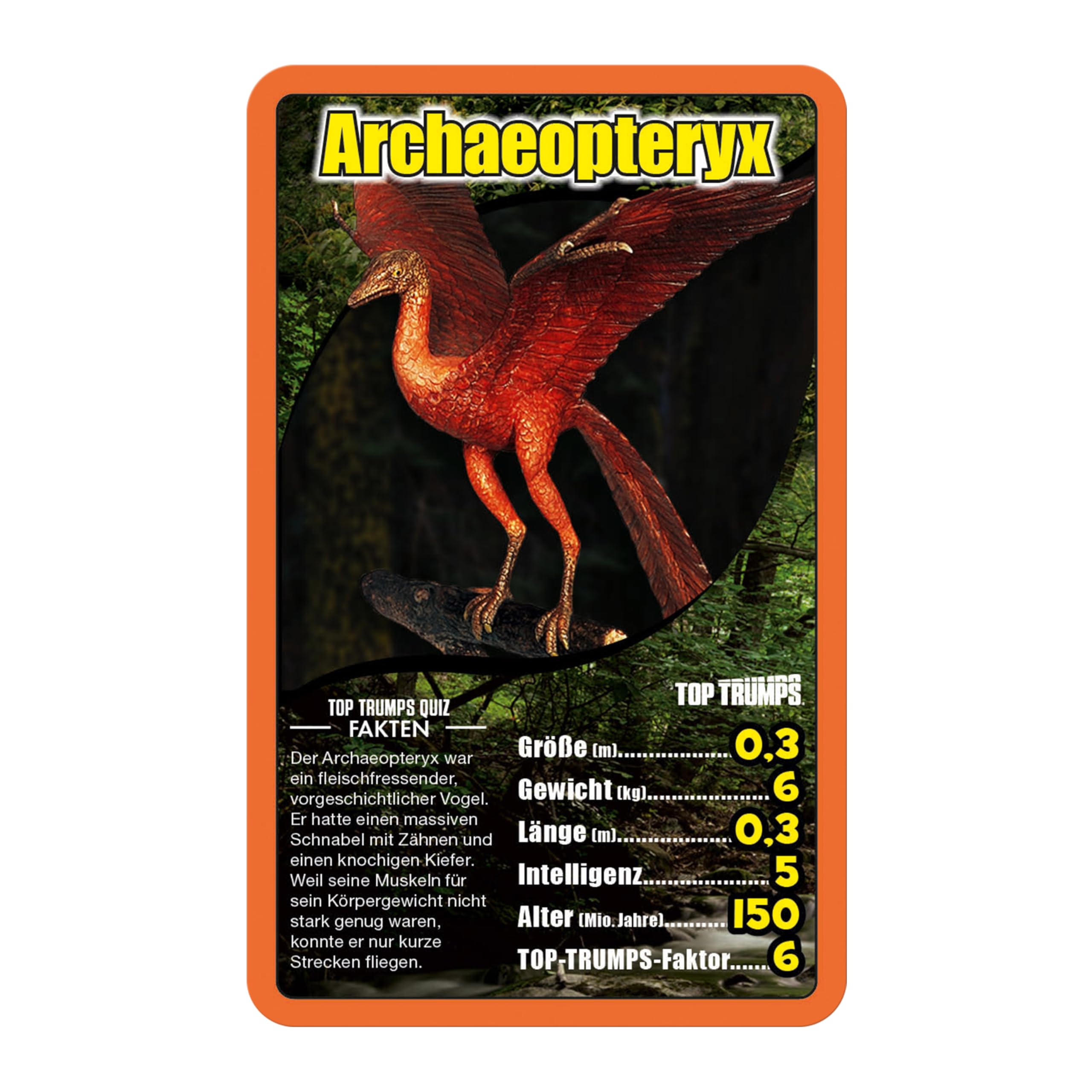 Winning Moves Top Trumps Dinosaurier Kartenspiel Deutsch