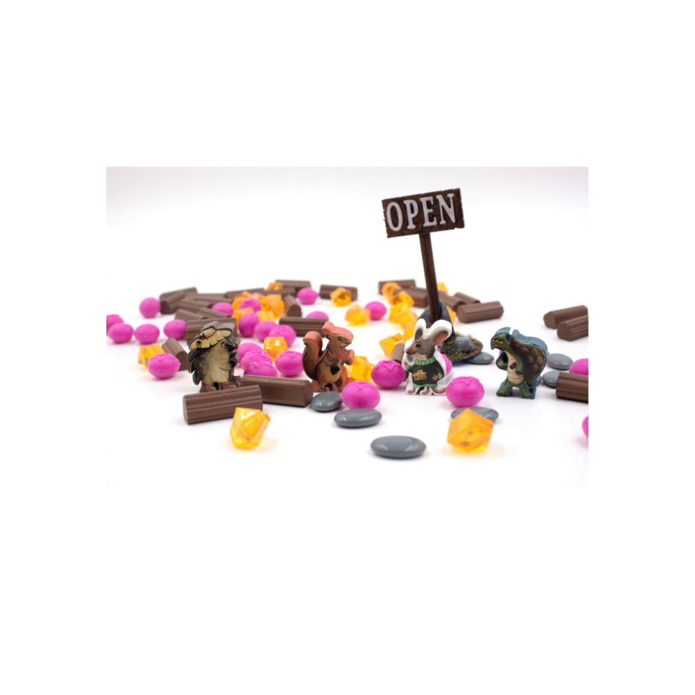 Meeple Sticker Everdell Base Sticker Set Grundspiel