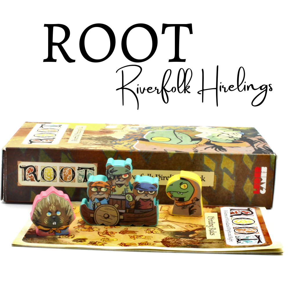 Meeple Sticker Stickers Root Riverfolk Hirelings Sticker-Set