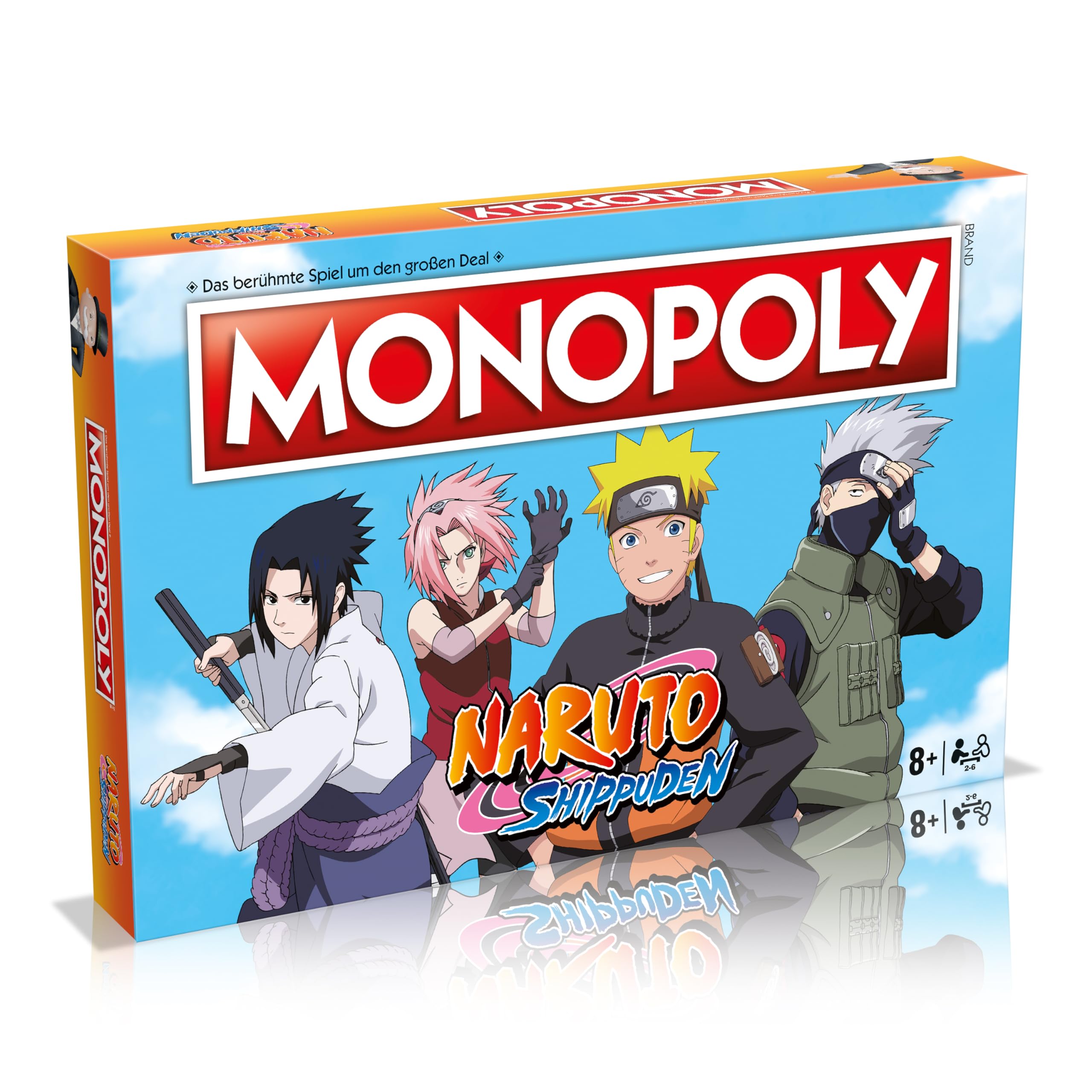 Winning Moves Monopoly Naruto Edition Strategie Brettspiel Deutsch