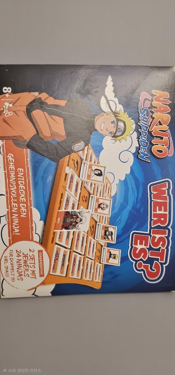 Winning Moves Wer ist es? Naruto Brettspiel Deutsch 2 Spieler