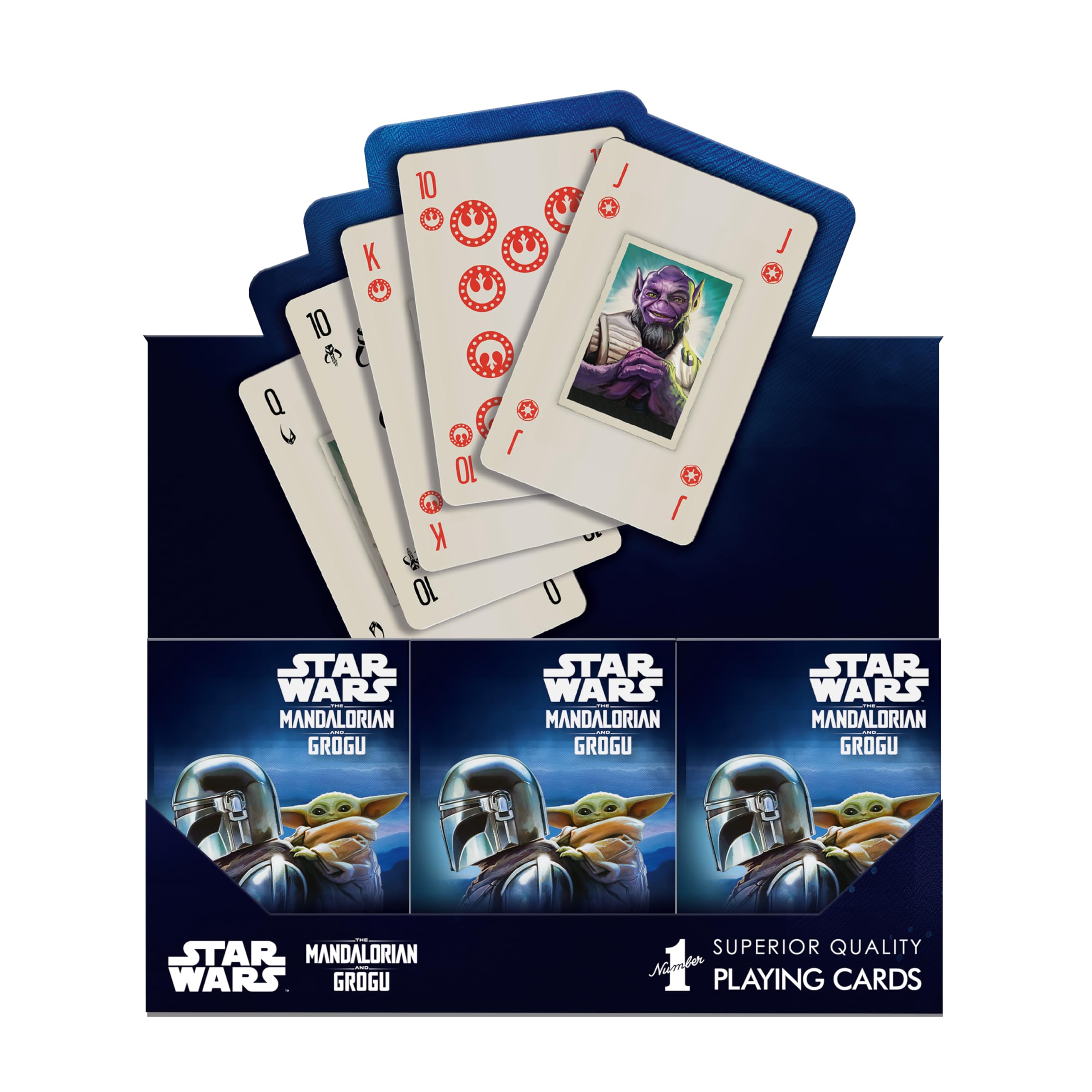 Winning Moves Number 1 Spielkarten Star Wars Mandalorian Deck