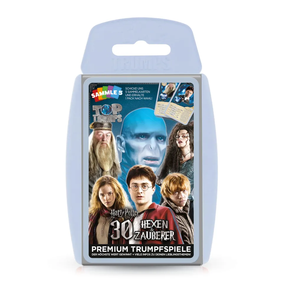 Winning Moves Top Trumps Harry Potter Hexen Zauberer Kartenspiel