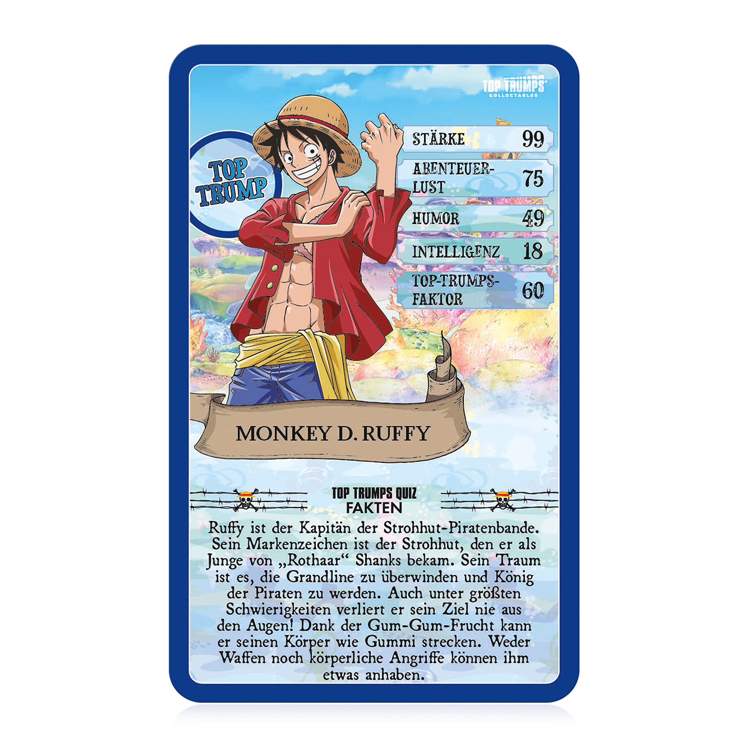 Winning Moves Top Trumps Collectables One Piece Kartenspiel Deutsch