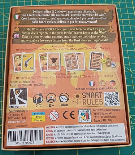 KaleidosGames Wild Wild Pattern Kartenspiel Western Duell