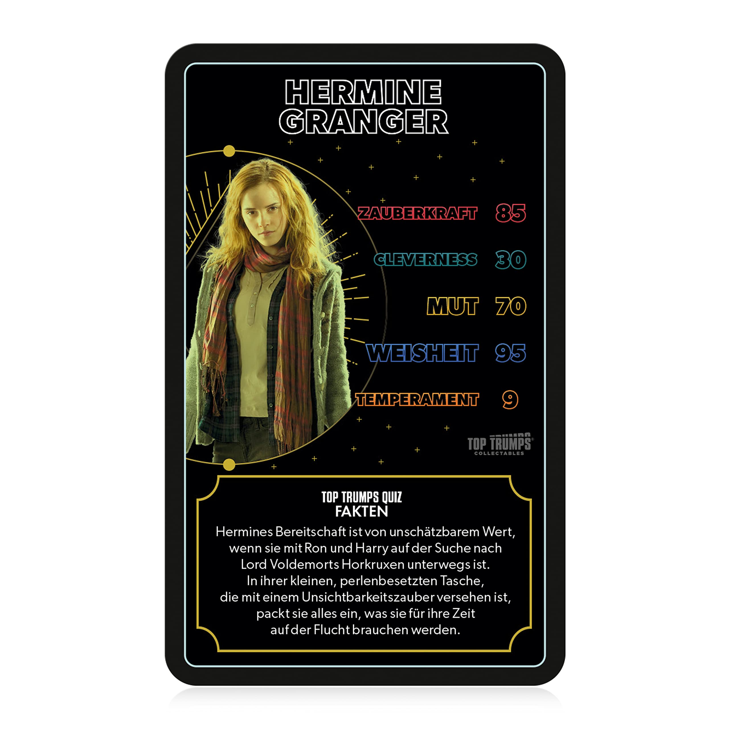Winning Moves Top Trumps Collectables Harry Potter Quartett Deutsch
