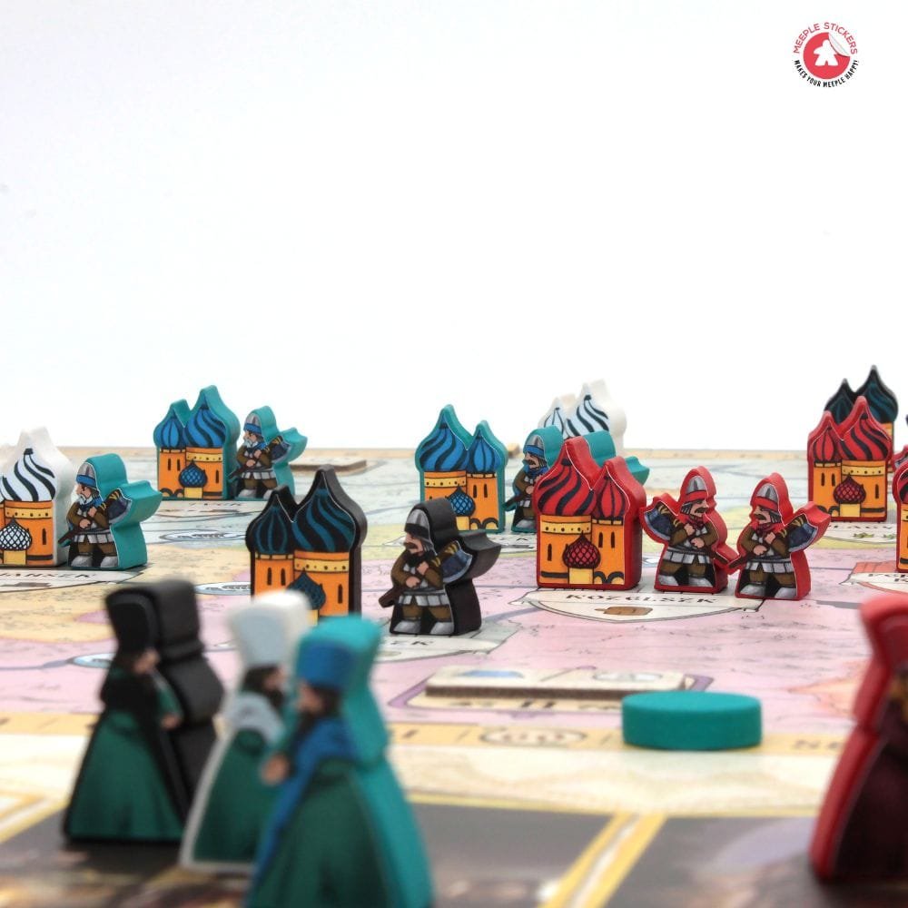 Meeple Sticker The First Tsar Ivan the Terrible Sticker Set