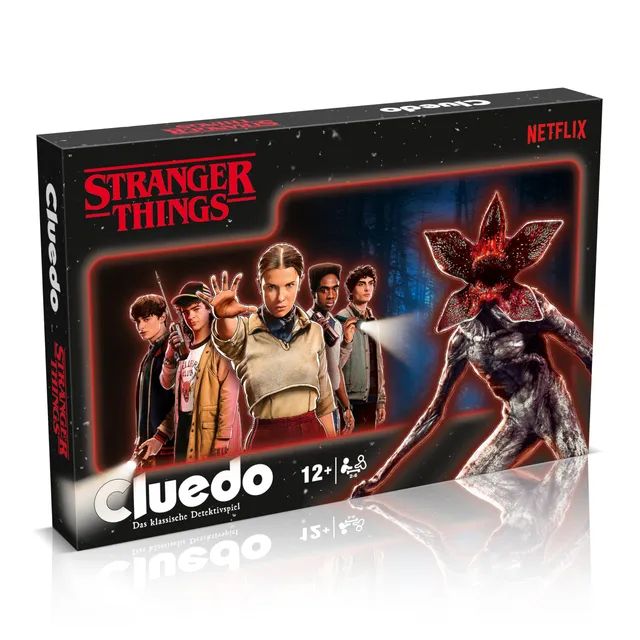 Winning Moves Cluedo Stranger Things Brettspiel 2-6 Spieler