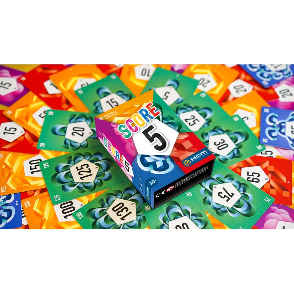 HCM Kinzel Score 5 Strategisches Auktionsspiel Kartenspiel