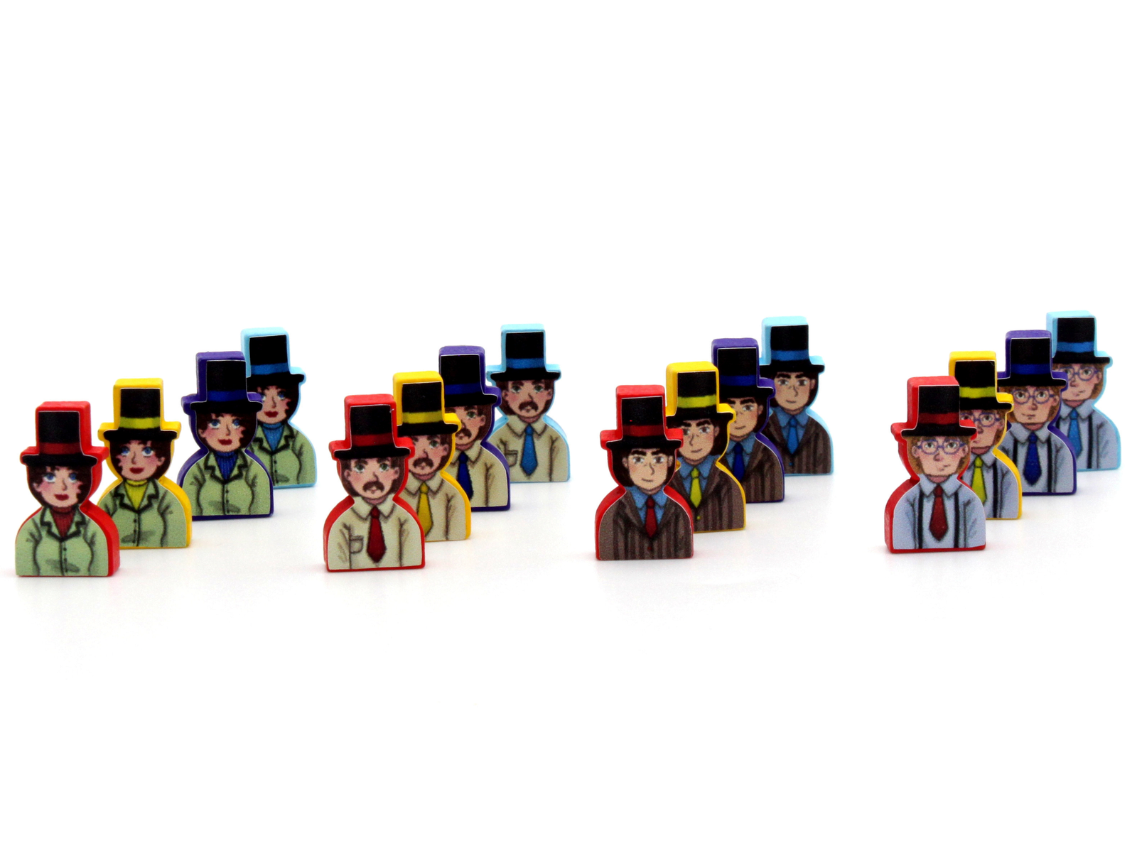 Meeple Sticker Autobahn Sticker Set Aufkleber beidseitig