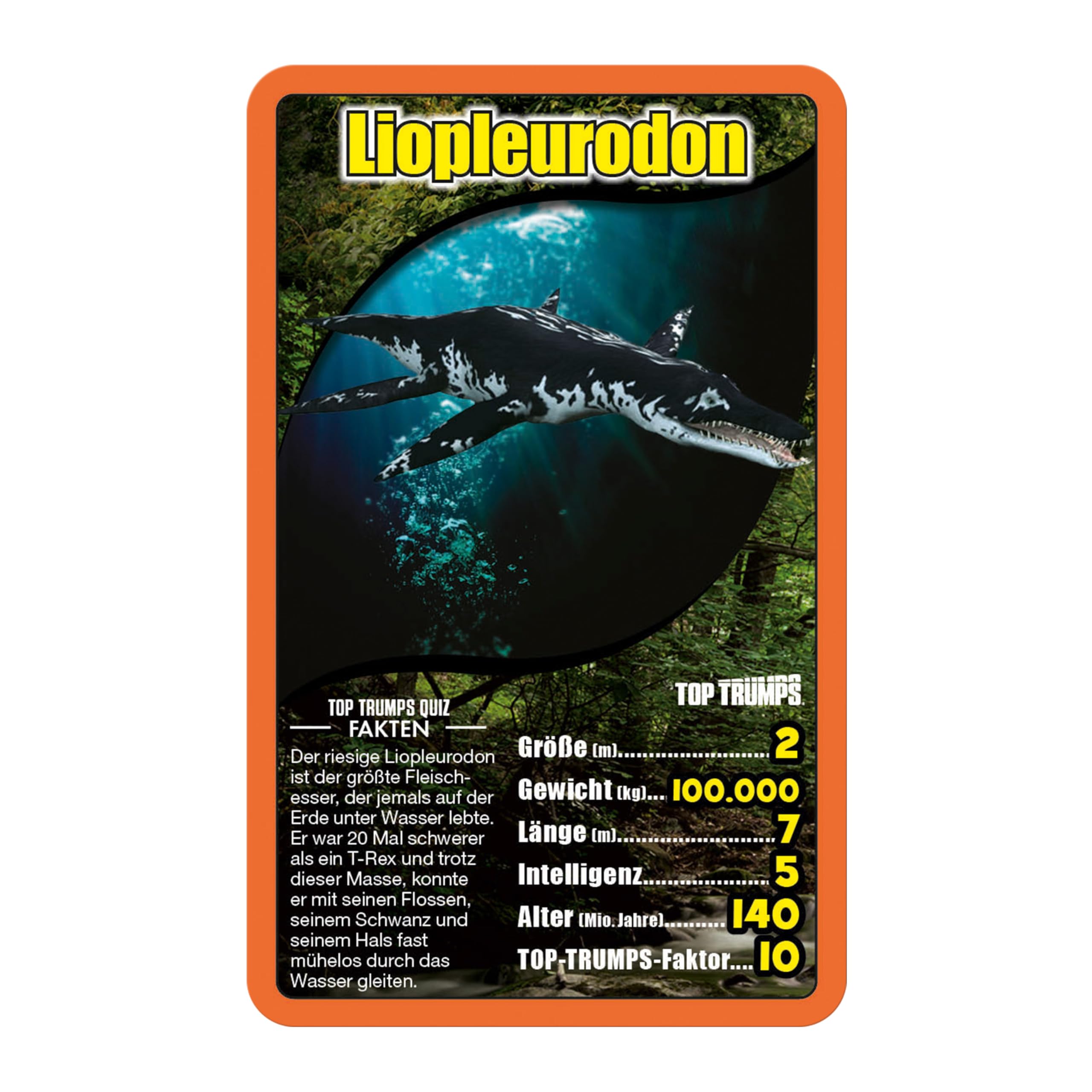 Winning Moves Top Trumps Dinosaurier Kartenspiel Deutsch