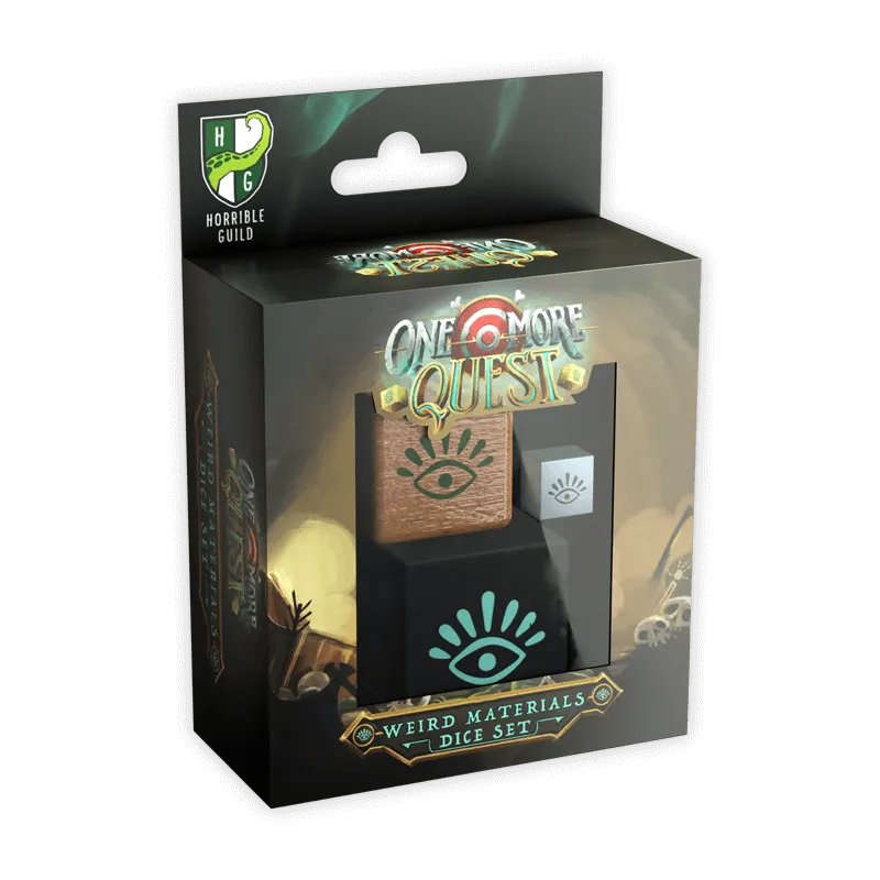 Horrible One More Quest Weird Materials Dice Set Würfel