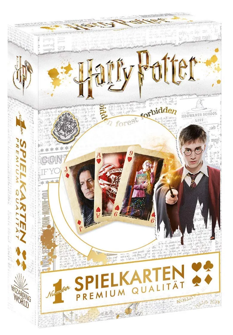 Winning Moves Number 1 Harry Potter Spielkarten Französisches Blatt