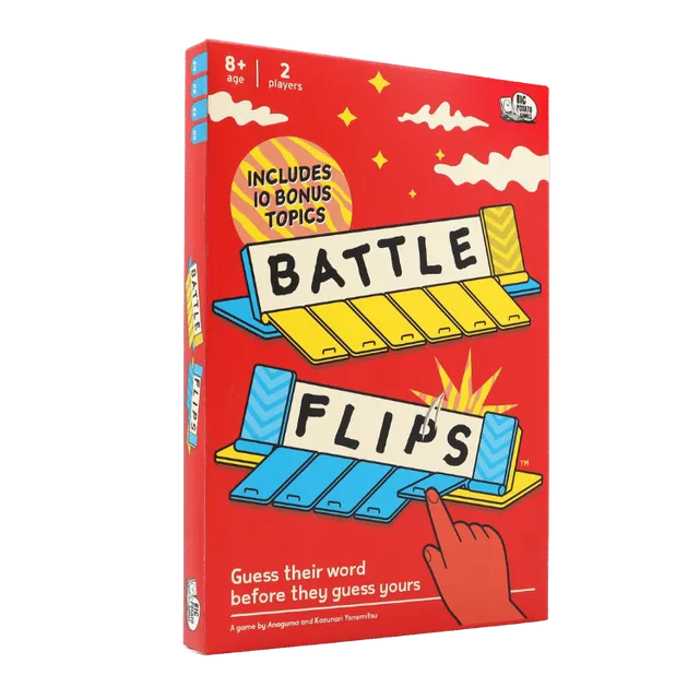 Big Potato Games Battle Flips Partyspiel Wort-Ratespiel