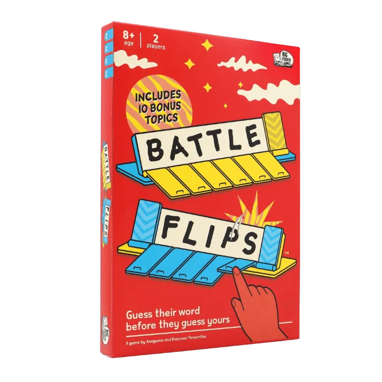 Big Potato Games Battle Flips Partyspiel Wort-Ratespiel