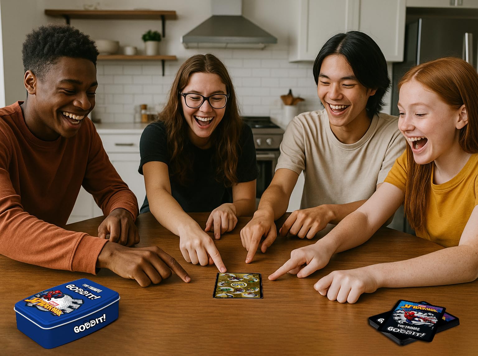 Winning Moves Top Trumps Goddit Spider-Man Kartenspiel 55 Karten