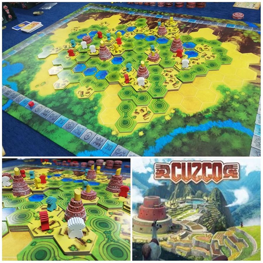 Keep Exploring Mask Trilogy Cuzco Brettspiel Resin-Tempel