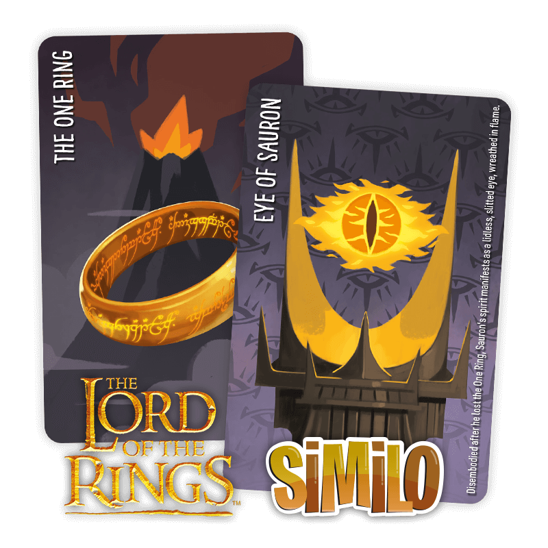 Horrible Similo Herr der Ringe Promo Karten Kartenspiel