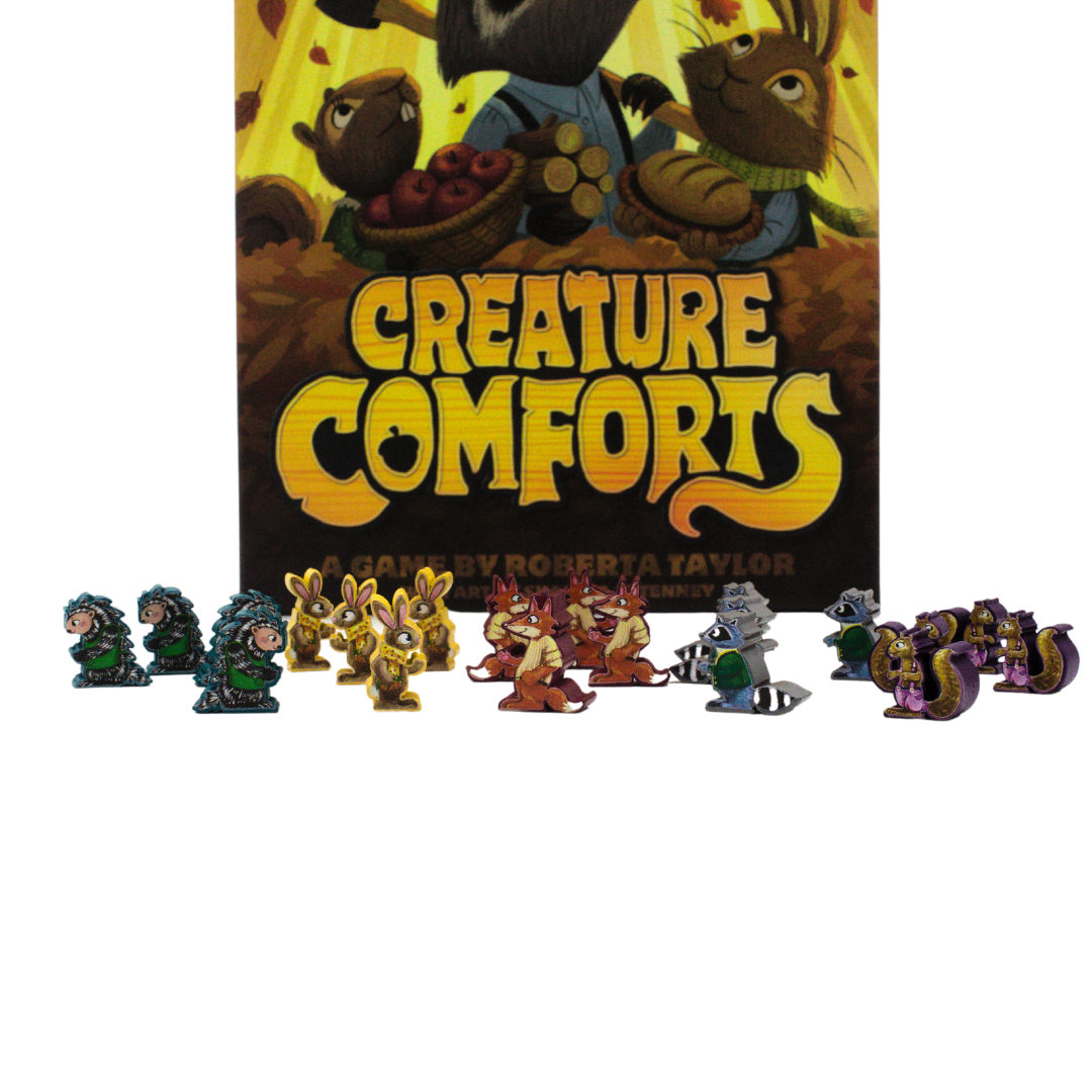 Meeple Sticker Creature Comforts Sticker Set Waldtiere