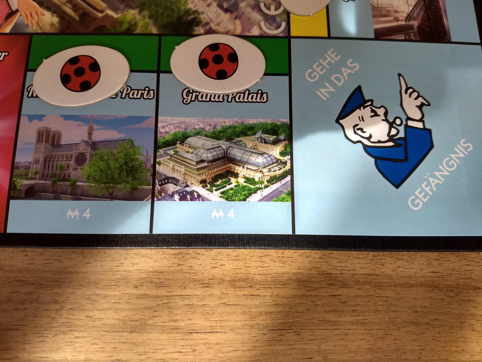 Winning Moves Monopoly Junior Miraculous Brettspiel Deutsch ab 5 Jahren